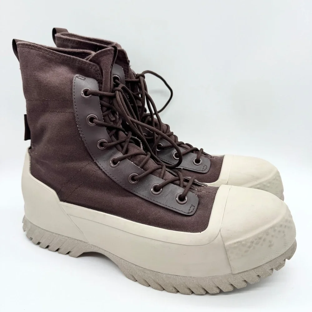 Converse‎ Chuck Taylor All Star Lugged 2.0 Boots Brown Size 10.5 Platform Skater